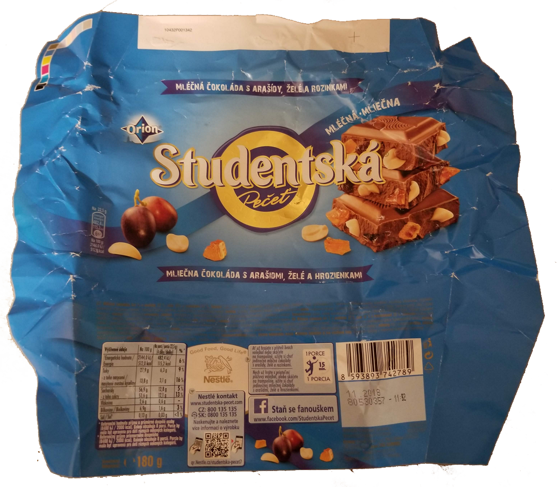 Studentska Candy Wrapper
